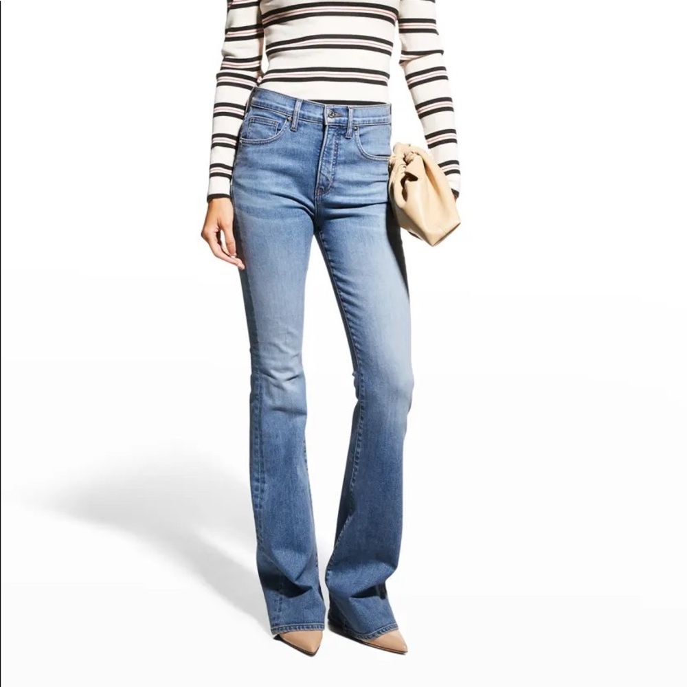 Veronica Beard Jean Beverly High Rise Skinny Flare Jeans size 29